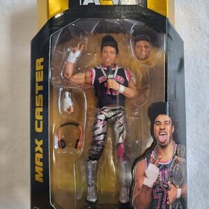 Max Caster Action Figure with Pink and Silver Outfit